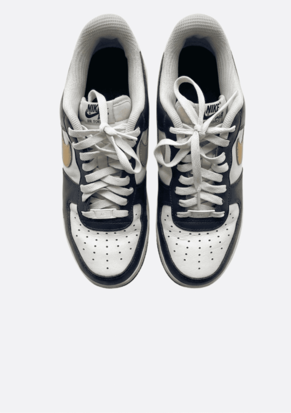 Nike Air Force 1 Low 'Dark Blue/White/Gold’