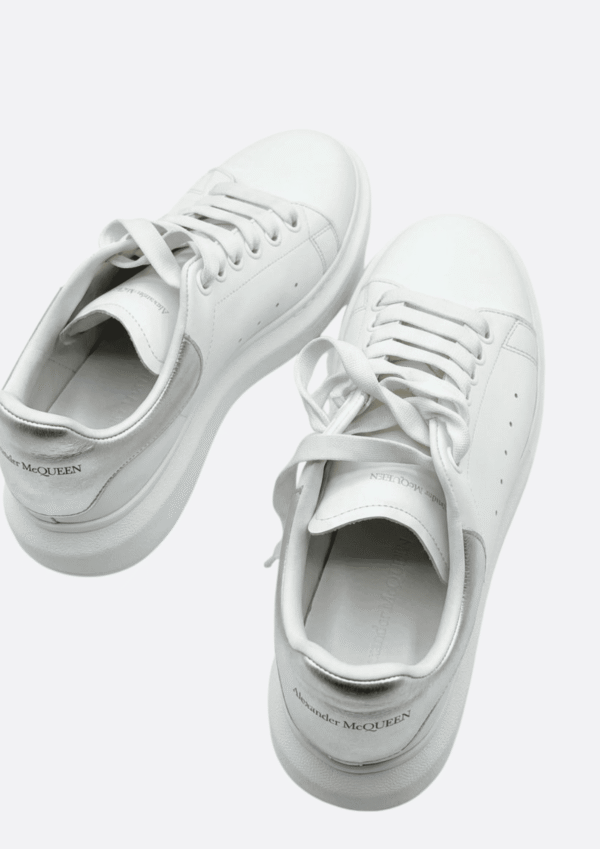 White And Silver Alexander Mcqueen