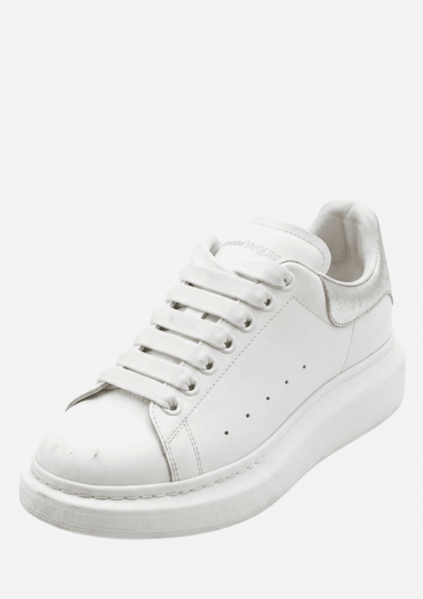 White And Silver Alexander Mcqueen