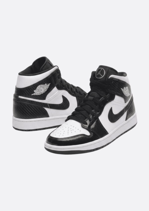 The Air Jordan 1 Mid Carbon Fiber V2