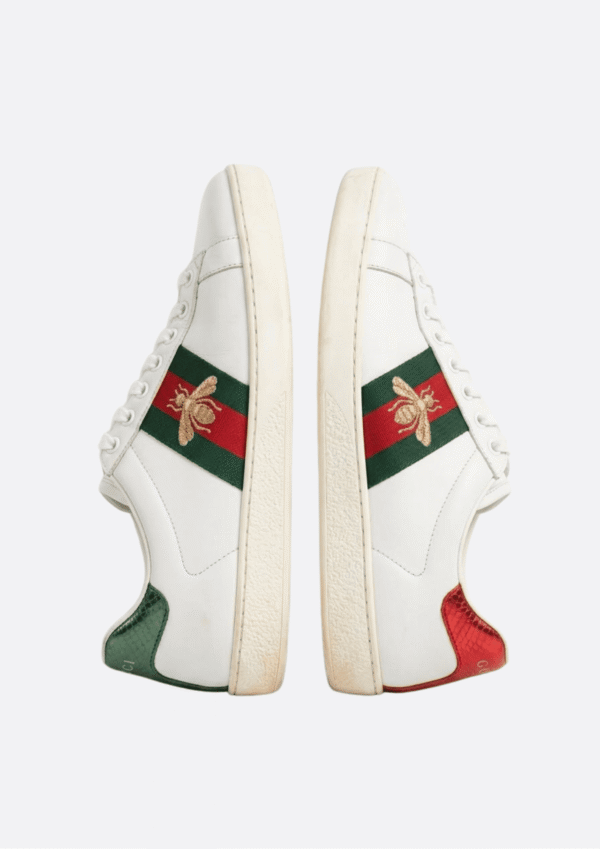Gucci Ace Embroidered Bee Sneakers