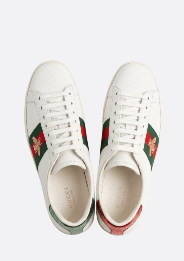 Gucci Ace Embroidered Bee Sneakers