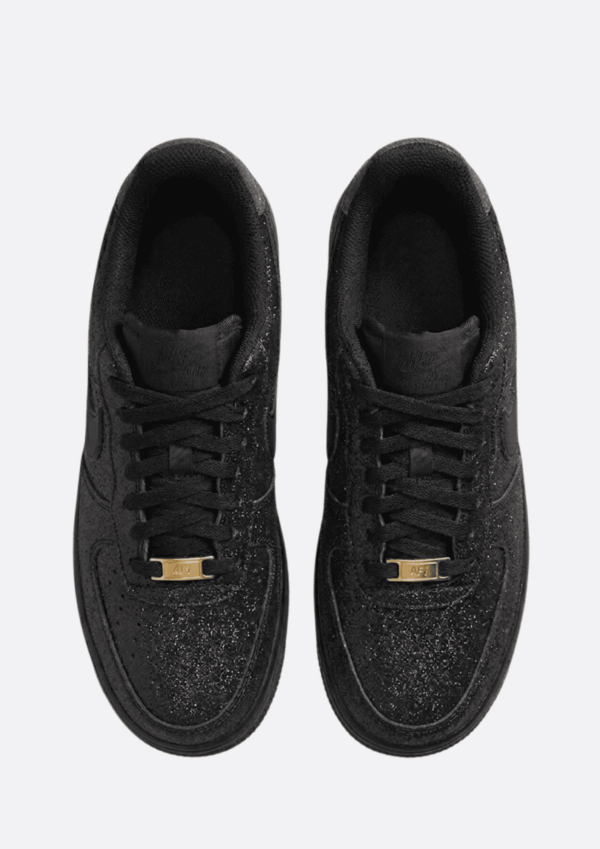 Nike Air Force 1 Low "Black Glitter." Nike Air Force 1 Low "Black Glitter."