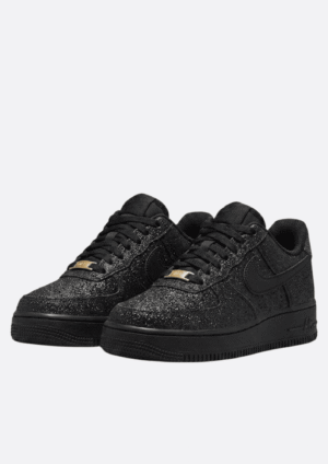 Nike Air Force 1 Low "Black Glitter." Nike Air Force 1 Low "Black Glitter."