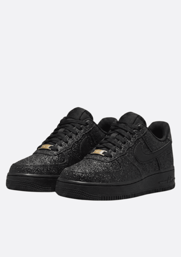 Nike Air Force 1 Low "Black Glitter." Nike Air Force 1 Low "Black Glitter."